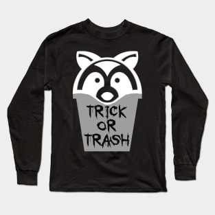 Trick or Trash - Trash Panda X Long Sleeve T-Shirt